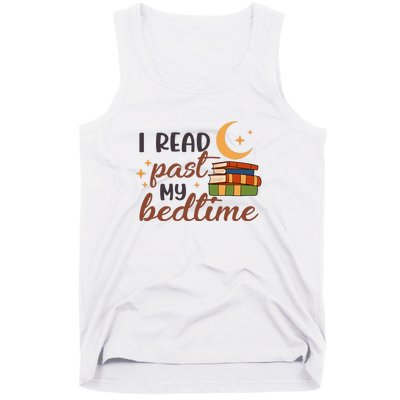 Reading Books I Read Past My Bedtime Gift Cute Reading Tank Top