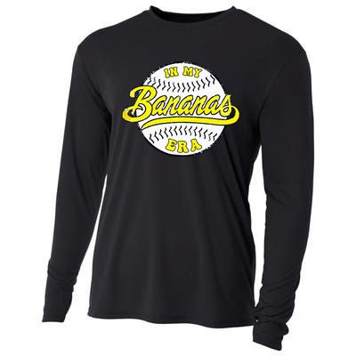 Retro Bananas In My Banana Era Cooling Performance Long Sleeve Crew