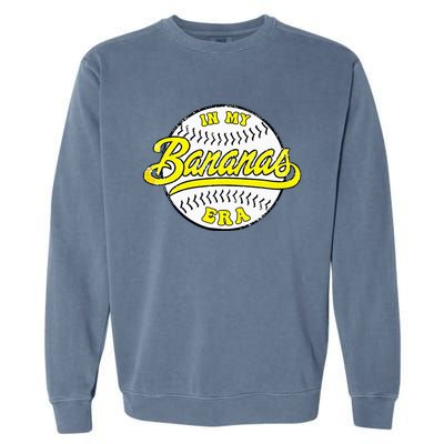 Retro Bananas In My Banana Era Garment-Dyed Sweatshirt