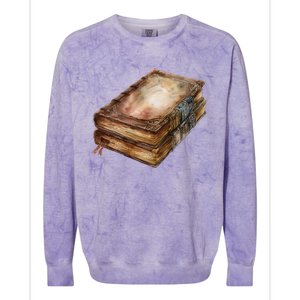 Reading Boosts Imagination National Library Week 2024 Gift Colorblast Crewneck Sweatshirt