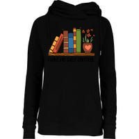 Reading Books I Have No Shelf Control Gift Cute Reading Womens Funnel Neck Pullover Hood