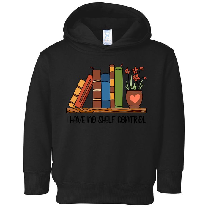Reading Books I Have No Shelf Control Gift Cute Reading Toddler Hoodie