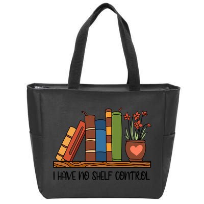 Reading Books I Have No Shelf Control Gift Cute Reading Zip Tote Bag
