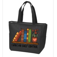 Reading Books I Have No Shelf Control Gift Cute Reading Zip Tote Bag