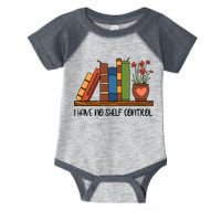 Reading Books I Have No Shelf Control Gift Cute Reading Infant Baby Jersey Bodysuit