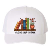 Reading Books I Have No Shelf Control Gift Cute Reading Yupoong Adult 5-Panel Trucker Hat