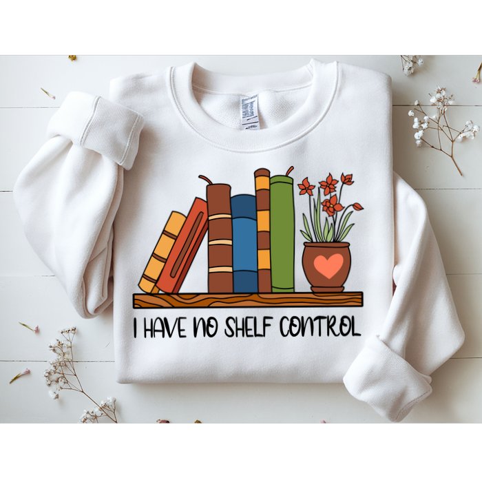 Reading Books I Have No Shelf Control Gift Cute Reading Sweatshirt