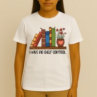 Reading Books I Have No Shelf Control Gift Cute Reading T-Shirt