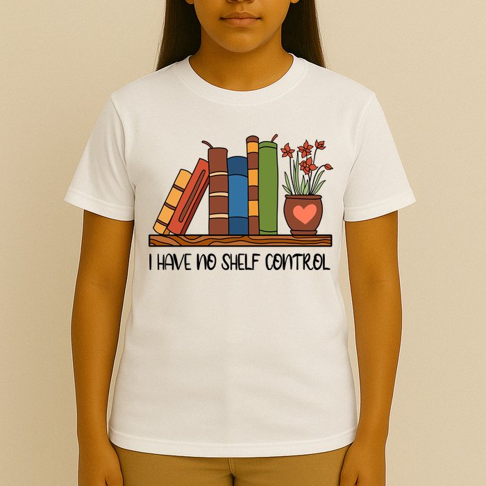 Reading Books I Have No Shelf Control Gift Cute Reading T-Shirt
