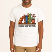 Reading Books I Have No Shelf Control Gift Cute Reading Tall T-Shirt