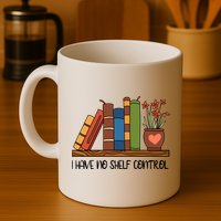 Reading Books I Have No Shelf Control Gift Cute Reading Mug