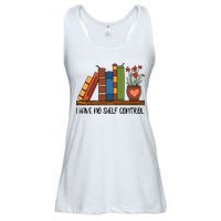 Reading Books I Have No Shelf Control Gift Cute Reading Ladies Essential Flowy Tank