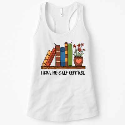 Reading Books I Have No Shelf Control Gift Cute Reading Womens Tank Top