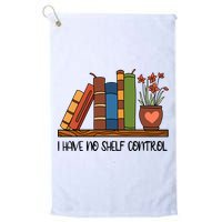 Reading Books I Have No Shelf Control Gift Cute Reading Golf Towel