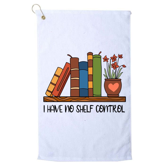 Reading Books I Have No Shelf Control Gift Cute Reading Golf Towel