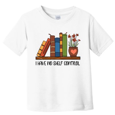 Reading Books I Have No Shelf Control Gift Cute Reading Toddler T-Shirt