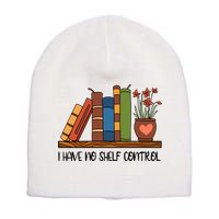 Reading Books I Have No Shelf Control Gift Cute Reading Short Acrylic Beanie