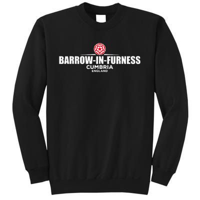 retro Barrow in Furness Cumbria England Sweatshirt