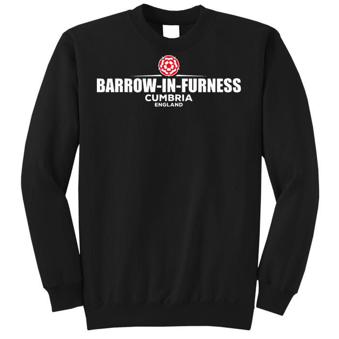 retro Barrow in Furness Cumbria England Sweatshirt