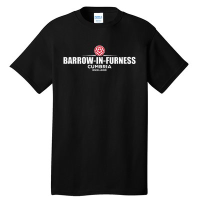 retro Barrow in Furness Cumbria England Tall T-Shirt