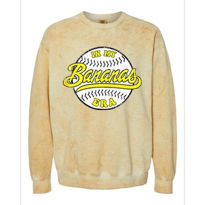 Retro Bananas In My Banana Era Colorblast Crewneck Sweatshirt