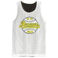 Retro Bananas In My Banana Era Mesh Reversible Basketball Jersey Tank