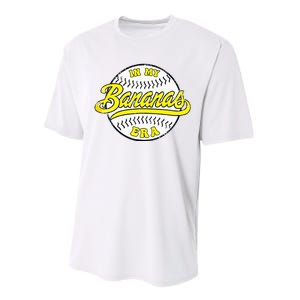 Retro Bananas In My Banana Era Performance Sprint T-Shirt