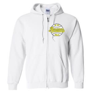 Retro Bananas In My Banana Era Full Zip Hoodie