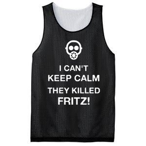 Ralph Bakshi I CanT Keep Calm They Killed Fritz Mesh Reversible Basketball Jersey Tank