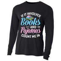 Reading Bedtime If It Involves Books And Pajamas Count Me In Cooling Performance Long Sleeve Crew