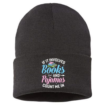 Reading Bedtime If It Involves Books And Pajamas Count Me In Sustainable Knit Beanie