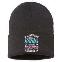 Reading Bedtime If It Involves Books And Pajamas Count Me In Sustainable Knit Beanie