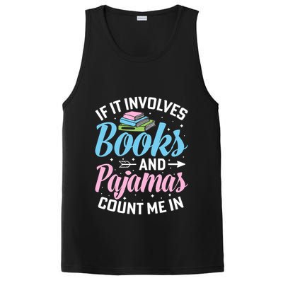 Reading Bedtime If It Involves Books And Pajamas Count Me In PosiCharge Competitor Tank