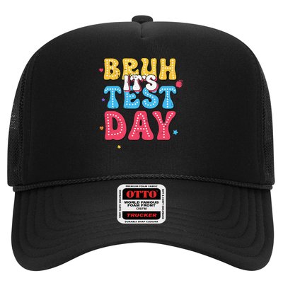 Retro Bruh Its Test Day You Got This Funny Teacher Test Day Trucker Hat