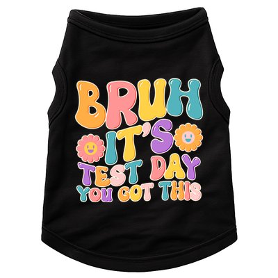 Retro Bruh Its Test Day You Got This Doggie Tank