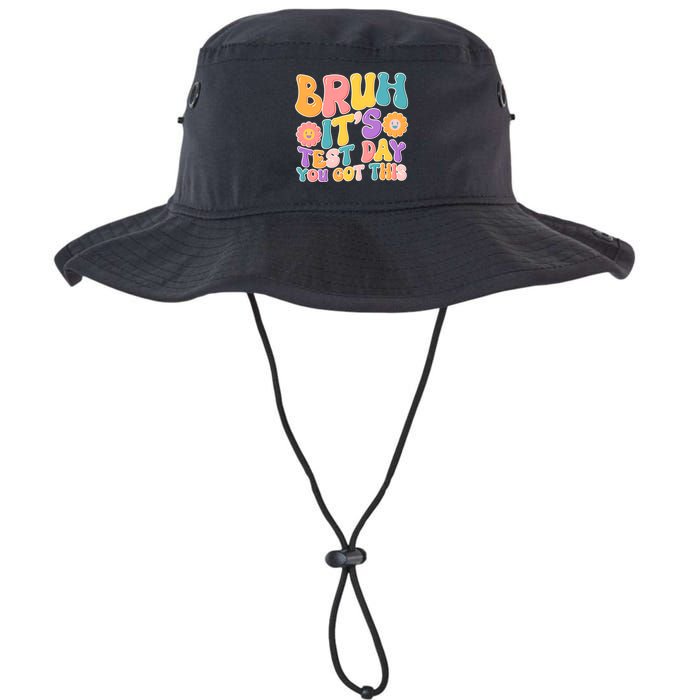Retro Bruh Its Test Day You Got This Bucket Hat