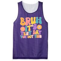 Retro Bruh Its Test Day You Got This Mesh Reversible Basketball Jersey Tank