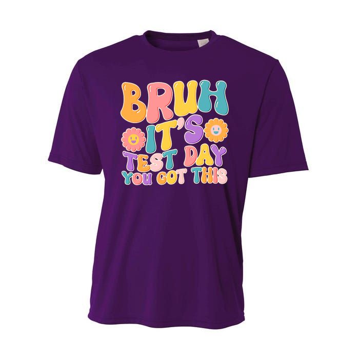 Retro Bruh Its Test Day You Got This Performance Sprint T-Shirt