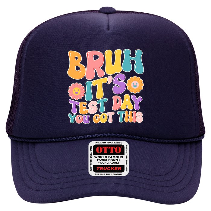 Retro Bruh Its Test Day You Got This Trucker Hat