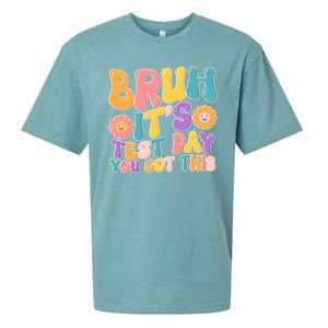 Retro Bruh Its Test Day You Got This Sueded Cloud Jersey T-Shirt