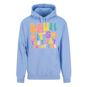 Retro Bruh Its Test Day You Got This Unisex Surf Hoodie