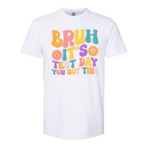 Retro Bruh Its Test Day You Got This Softstyle CVC T-Shirt