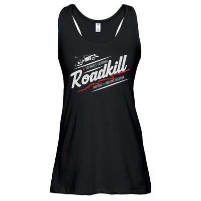 Roadkill Bad Ideas, Brilliant Execution Adult Ladies Essential Flowy Tank