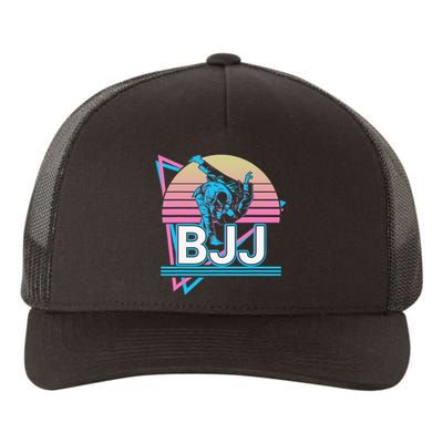 Retro Brazilian Jiu Jitsu Funny BJJ Gifts Yupoong Adult 5-Panel Trucker Hat