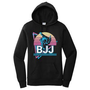 Retro Brazilian Jiu Jitsu Funny BJJ Gifts Women's Pullover Hoodie