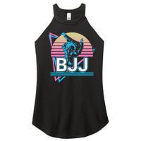 Retro Brazilian Jiu Jitsu Funny BJJ Gifts Women's Perfect Tri Rocker Tank