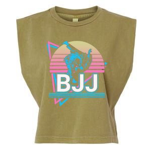 Retro Brazilian Jiu Jitsu Funny BJJ Gifts Garment-Dyed Women's Muscle Tee