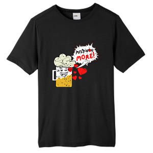 Retro Beer Kawaii Funny Valentines Day Miss Beer Lover Gift Tall Fusion ChromaSoft Performance T-Shirt