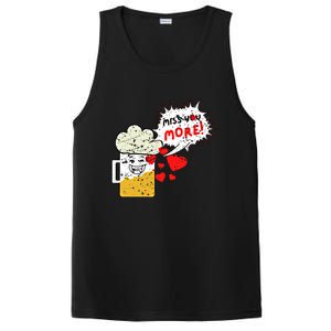 Retro Beer Kawaii Funny Valentines Day Miss Beer Lover Gift PosiCharge Competitor Tank