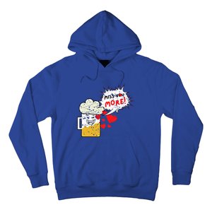 Retro Beer Kawaii Funny Valentines Day Miss Beer Lover Gift Hoodie